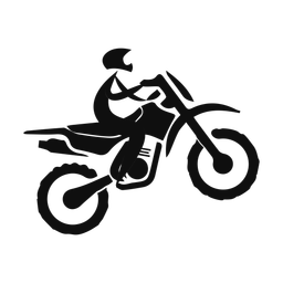 Motocross - Male | Motion | Silhouette | v1