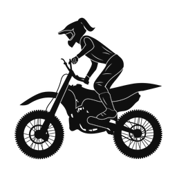 Motocross - Female | Promax | Silhouette | v1