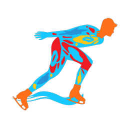 Speed Skating - Male | Splash | Colorful | v6