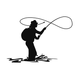 Fly Fishing - Female | Classic | Silhouette | v1