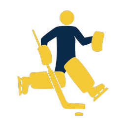Ice Hockey Goalie - Male | Strike | 2 Colored | v3
