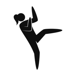 MMA - Female | Strike | Silhouette | v4