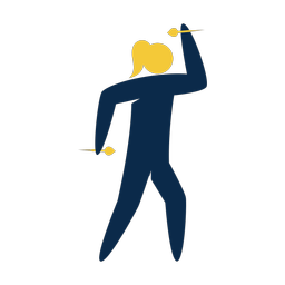 Darts - Female | Strike | 2 Colored | v1