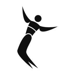 Break Dancing - Male | Motion | Silhouette | v1