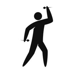 Darts - Male | Strike | Silhouette | v1