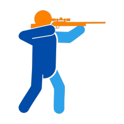 Hunting - Male | Round | 3 Colored | v1