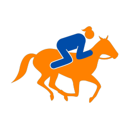 Horse Racing - Female | Round | 3 Colored | v1