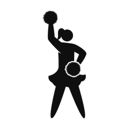 Cheerleader - Female | Strike | Silhouette | v7