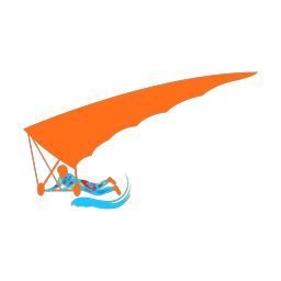 Hang Gliding - Male | Splash | Colorful | v1