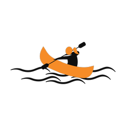 Canoeing - Female | Motion | 2 Colored | v1