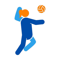 Volleyball - Female | Round | 3 Colored | v4
