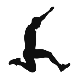 Long Jump - Male | Classic | Silhouette | v1