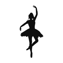 Ballet Dancing - Female | Classic | Silhouette | v5
