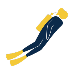 Scuba Diving - Female | Strike | 2 Colored | v1