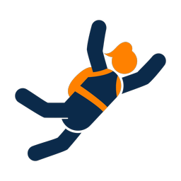 Skydiving - Female | Round | 2 Colored | v1