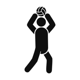 Volleyball - Male | Round | Silhouette | v5