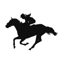 Horse Racing - Female | Classic | Silhouette | v1