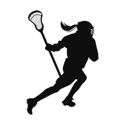 Lacrosse Player - Female | Classic | Silhouette | v1