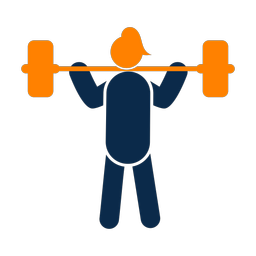 Power Lifter - Female | Round | 2 Colored | v4