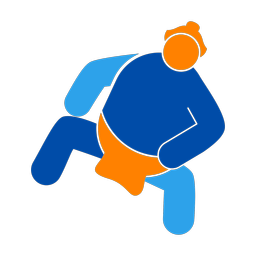 Sumo Wrestling - Male | Round | 3 Colored | v6