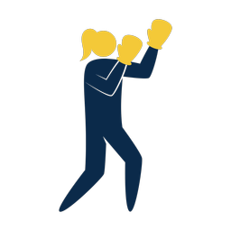 Boxing - Female | Strike | 2 Colored | v1
