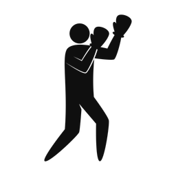 Boxing - Male | Strike | Silhouette | v1