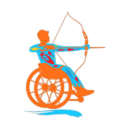 Para Archery - Male | Splash | Colorful | v1