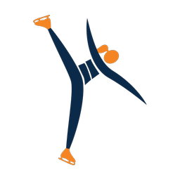 Figure Skating - Female | Motion | 2 Colored | v3