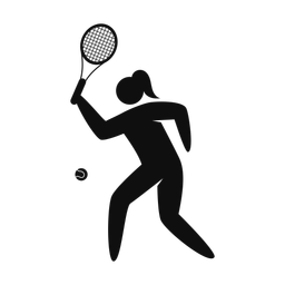 Tennis - Female | Strike | Silhouette | v2