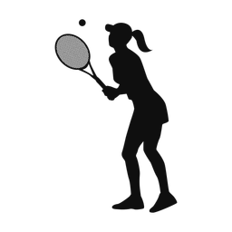 Tennis - Female | Classic | Silhouette | v3