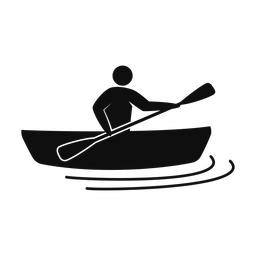 Kayak Racing - Male | Strike | Silhouette | v1