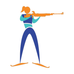 Biathlon - Female | Motion | 3 Colored | v1