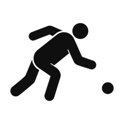 Bocce ball - Male | Round | Silhouette | v1