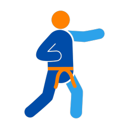 Karate - Male | Round | 3 Colored | v1