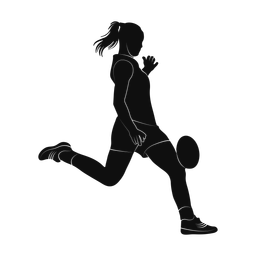 Rugby - Female | Promax | Silhouette | v1