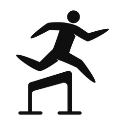 Hurdle - Male | Strike | Silhouette | v1