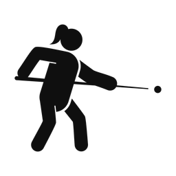 Billiards - Female | Round | Silhouette | v1
