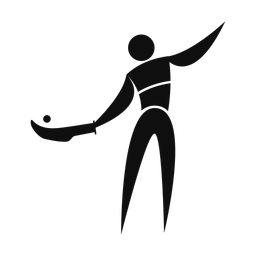 Jai Alai - Male | Motion | Silhouette | v1