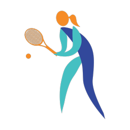 Tennis - Female | Motion | 3 Colored | v4