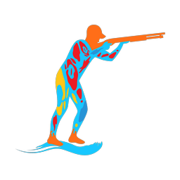 Skeet Shooting - Male | Splash | Colorful | v1