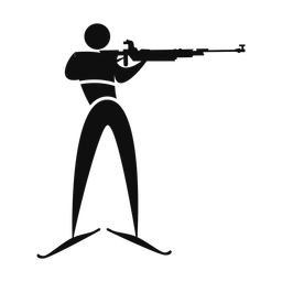 Biathlon - Male | Motion | Silhouette | v1