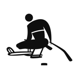 Para Ice Hockey - Male | Motion | Silhouette | v1