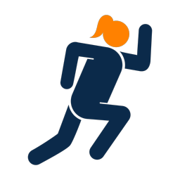 Running - Female | Round | 2 Colored | v4