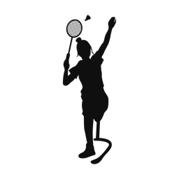 Para Badminton - Female | Classic | Silhouette | v1
