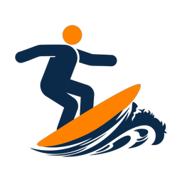 Surfing - Male | Round | 2 Colored | v3