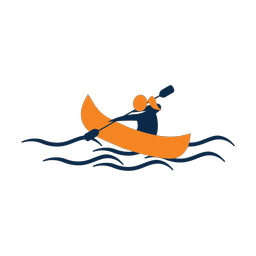 Canoeing - Female | Motion | 2 Colored | v1