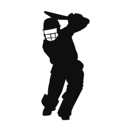 Cricket Batter - Male | Classic | Silhouette | v1