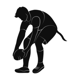 Flag Football Lineman - Male | Promax | Silhouette | v1
