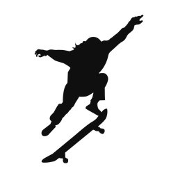 Skateboarding - Female | Classic | Silhouette | v1
