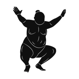 Sumo Wrestling - Male | Promax | Silhouette | v4